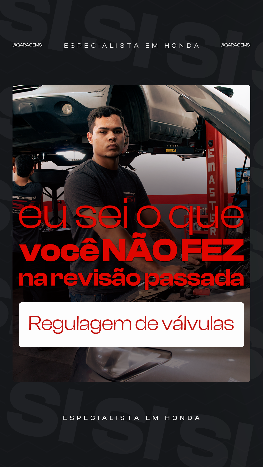 Regulagem de Válvulas — GaragemSI